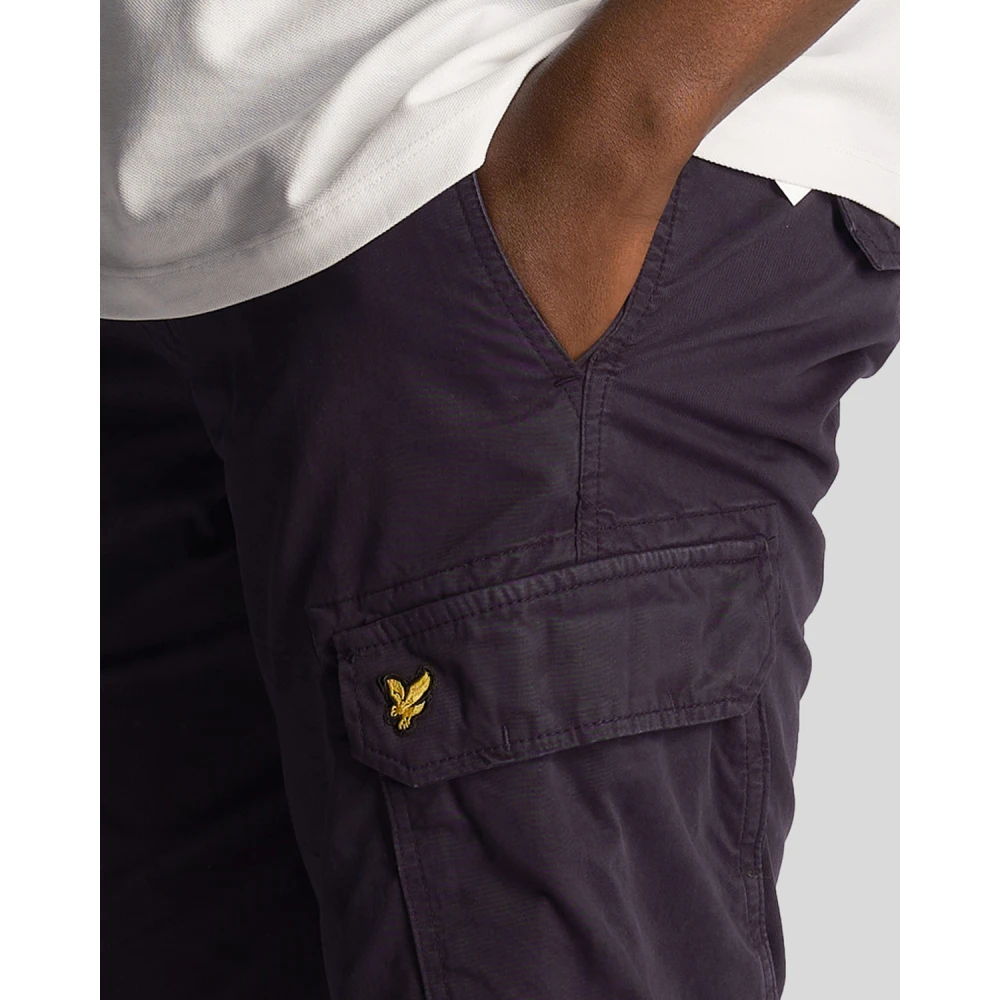 Lyle & Scott Cargo Shorts Wembley Stijl Blue Heren