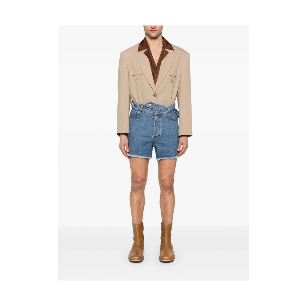 Magliano Lichtblauwe Klassieke Jeans met Knoopsluiting Blue Heren