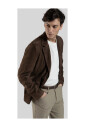 blazer-en-daim-leger