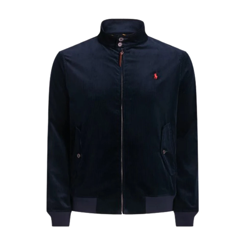 Polo Ralph Lauren Donkerblauwe Katoenen Jas Blue Heren