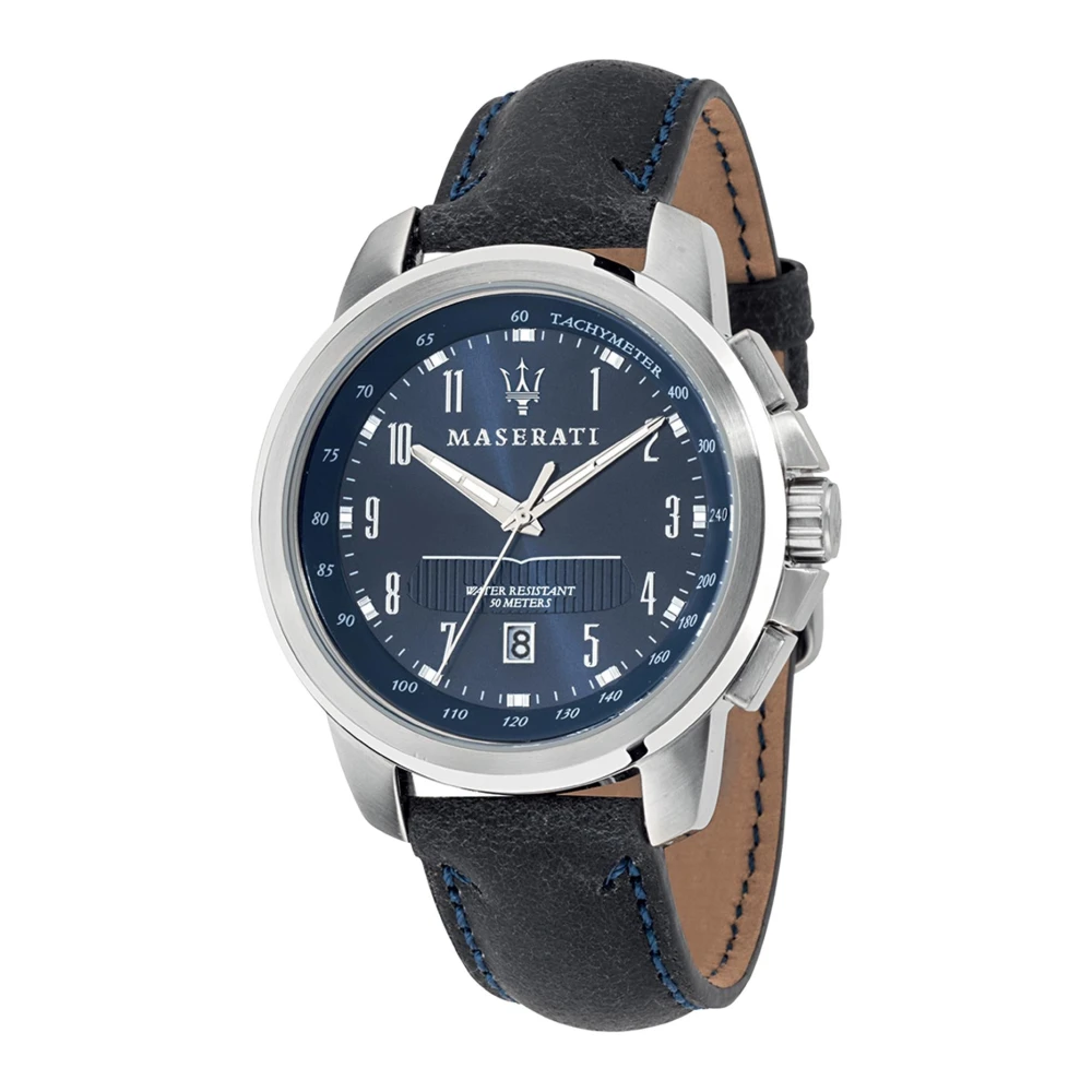 Maserati Men's Black Watches, One Size, Successo Watch