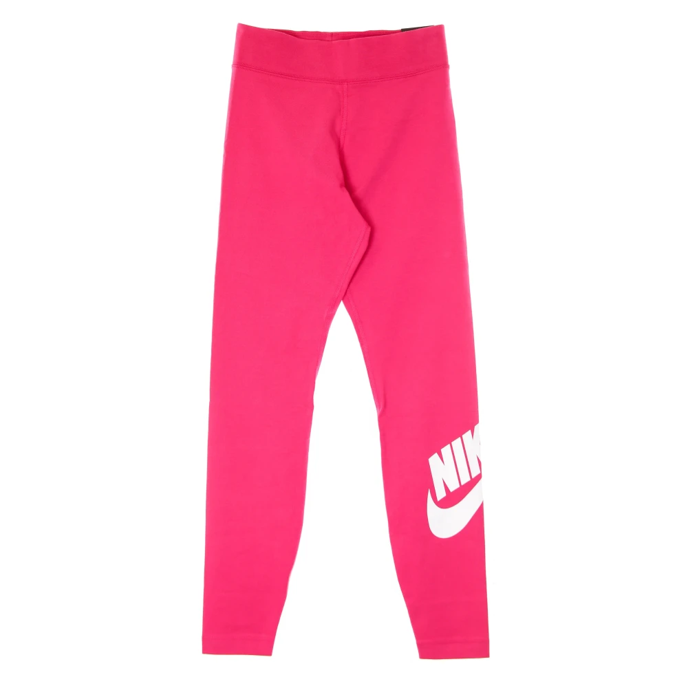Nike Hoge Taille Slim Fit Leggings Pink Dames