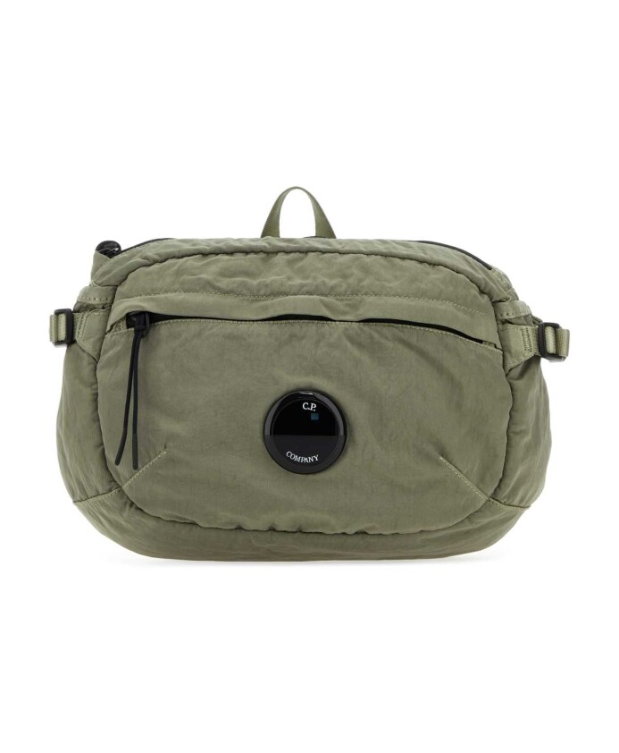 army-green-nylon-belt-bag