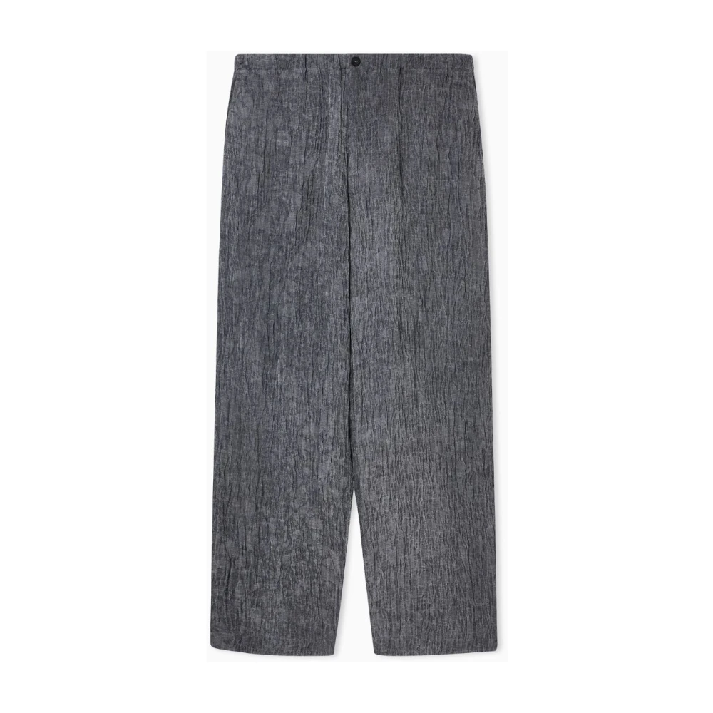 Emporio Armani Uomo Grigio Pantaloni, M, New,