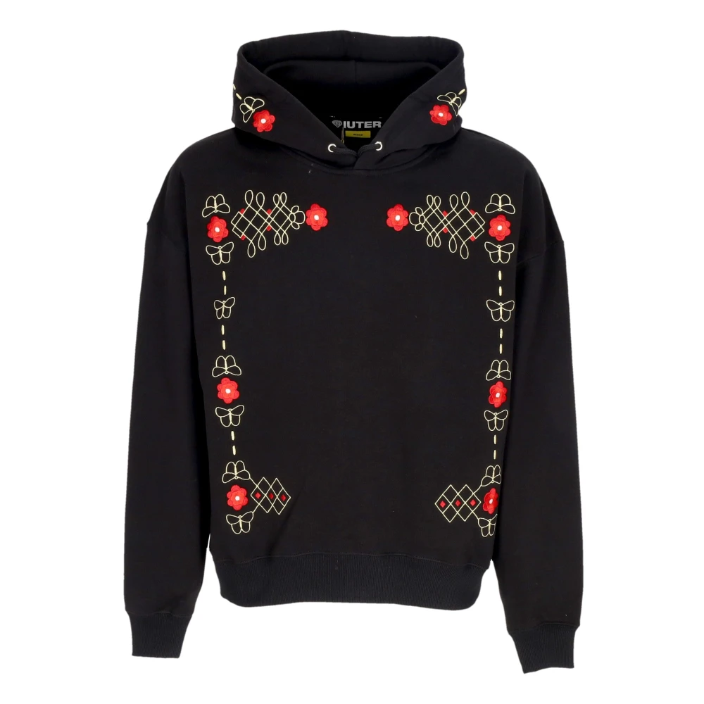 Iuter Hombre Negro Sudaderas, Talla: M