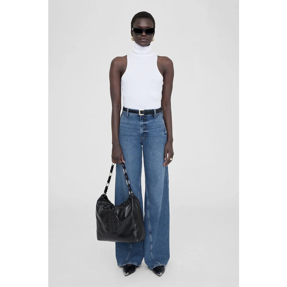 Anine Bing Kate Schoudertas Black Dames