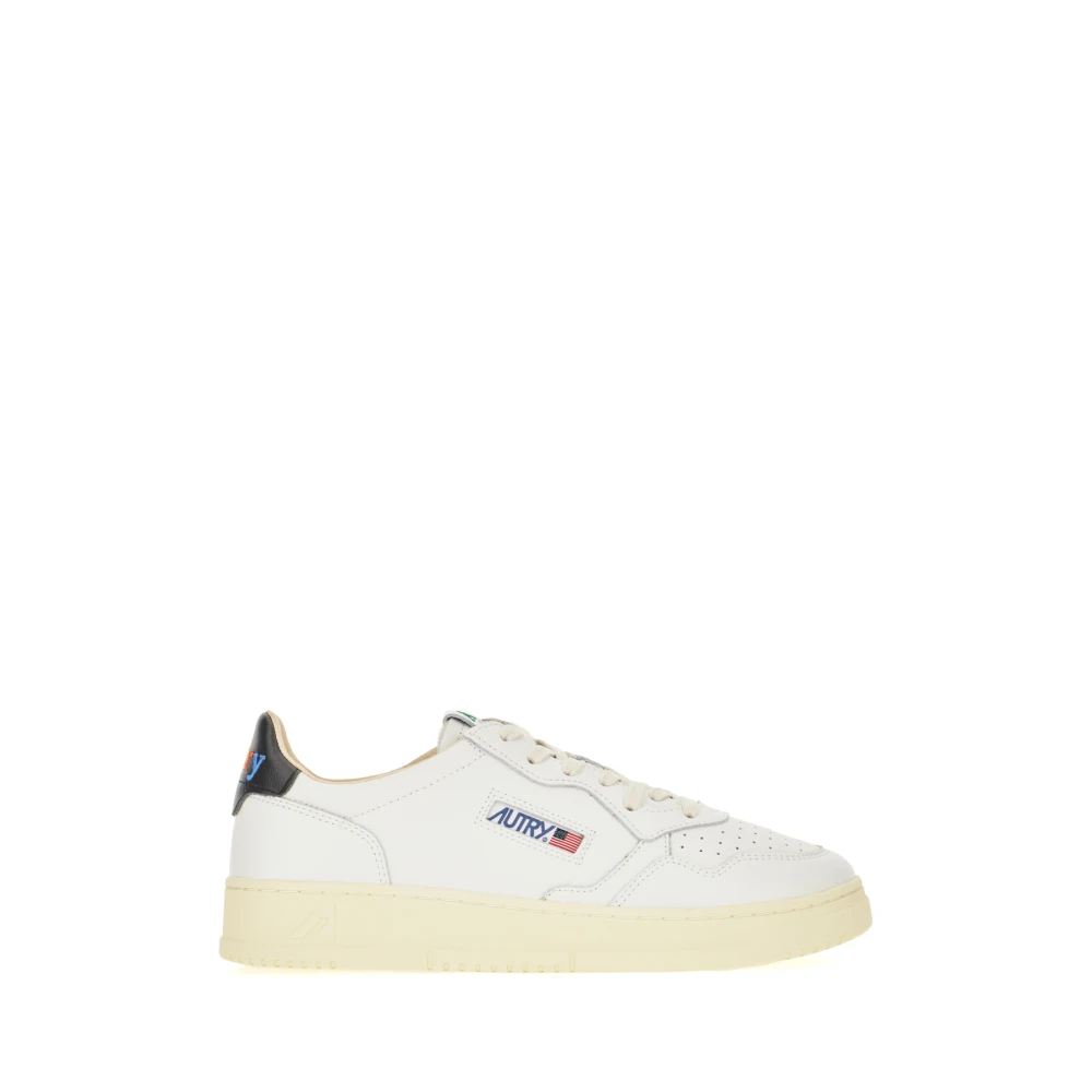 Autry White Sneakers, Male, 9 Uk, Medalist Low
