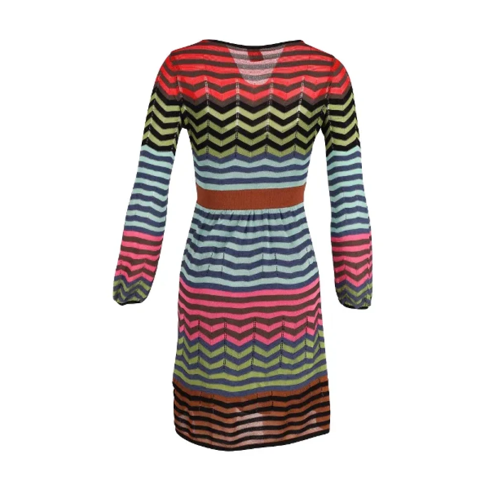 Missoni Pre-owned Cotton dresses Multicolor Dames