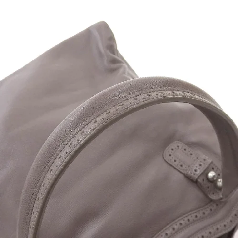 Balenciaga Vintage Pre-owned Leather balenciaga-bags Brown Dames