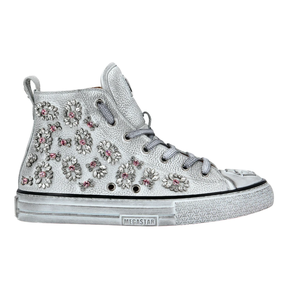 Philipp Plein Megastar High-Top Sneakers Dames Schoenen Wit