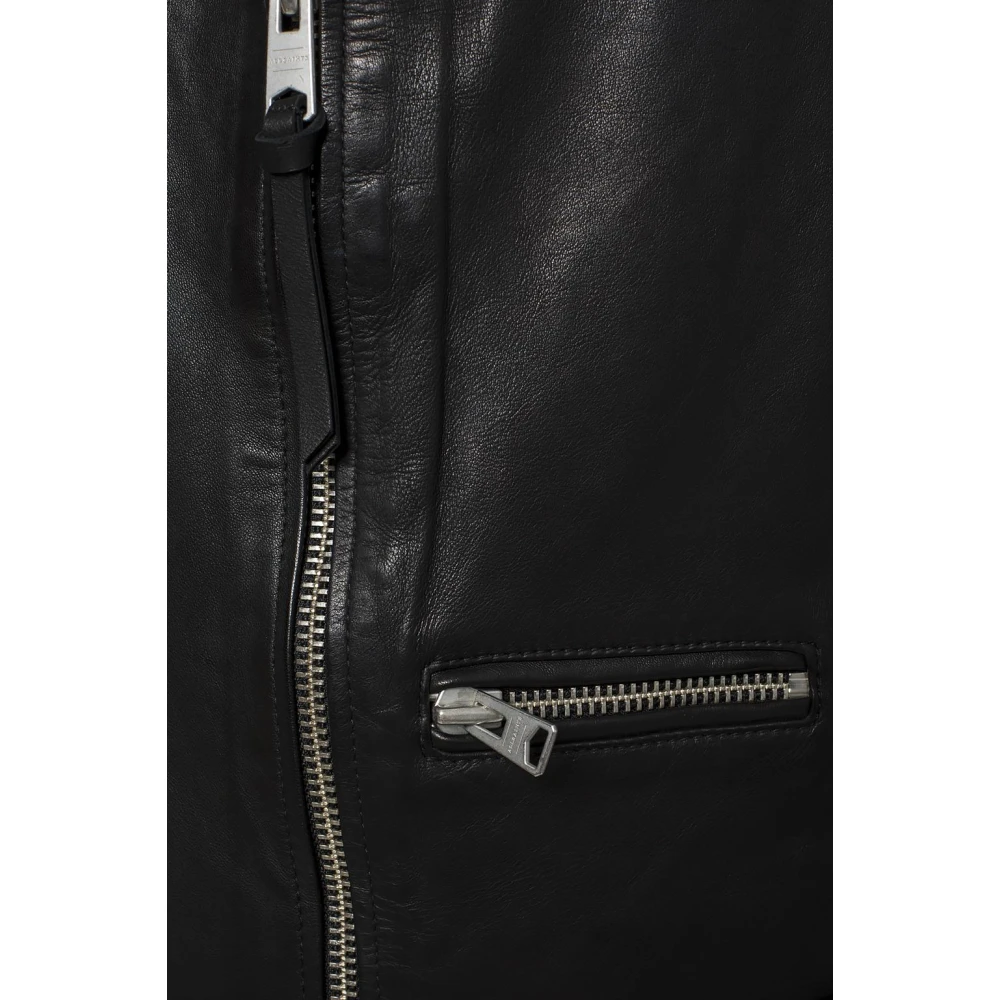 AllSaints Wick Bikerjack Black Heren