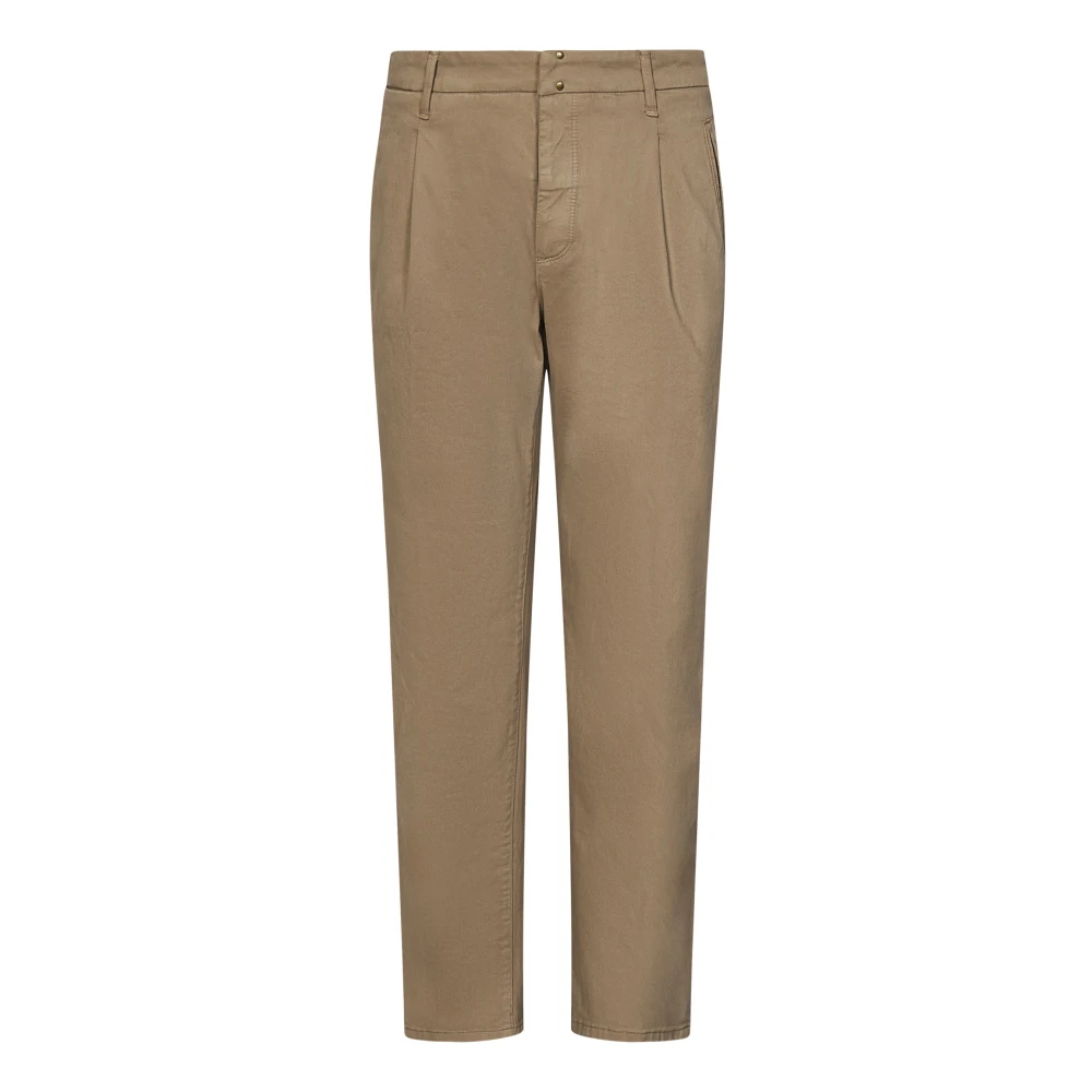 Incotex Beige Chino Broek Aw24 Beige Heren