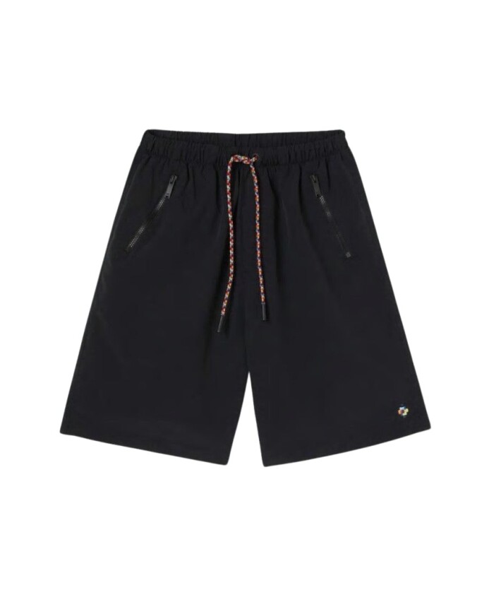 shorts-en-nylon-croix-coloree