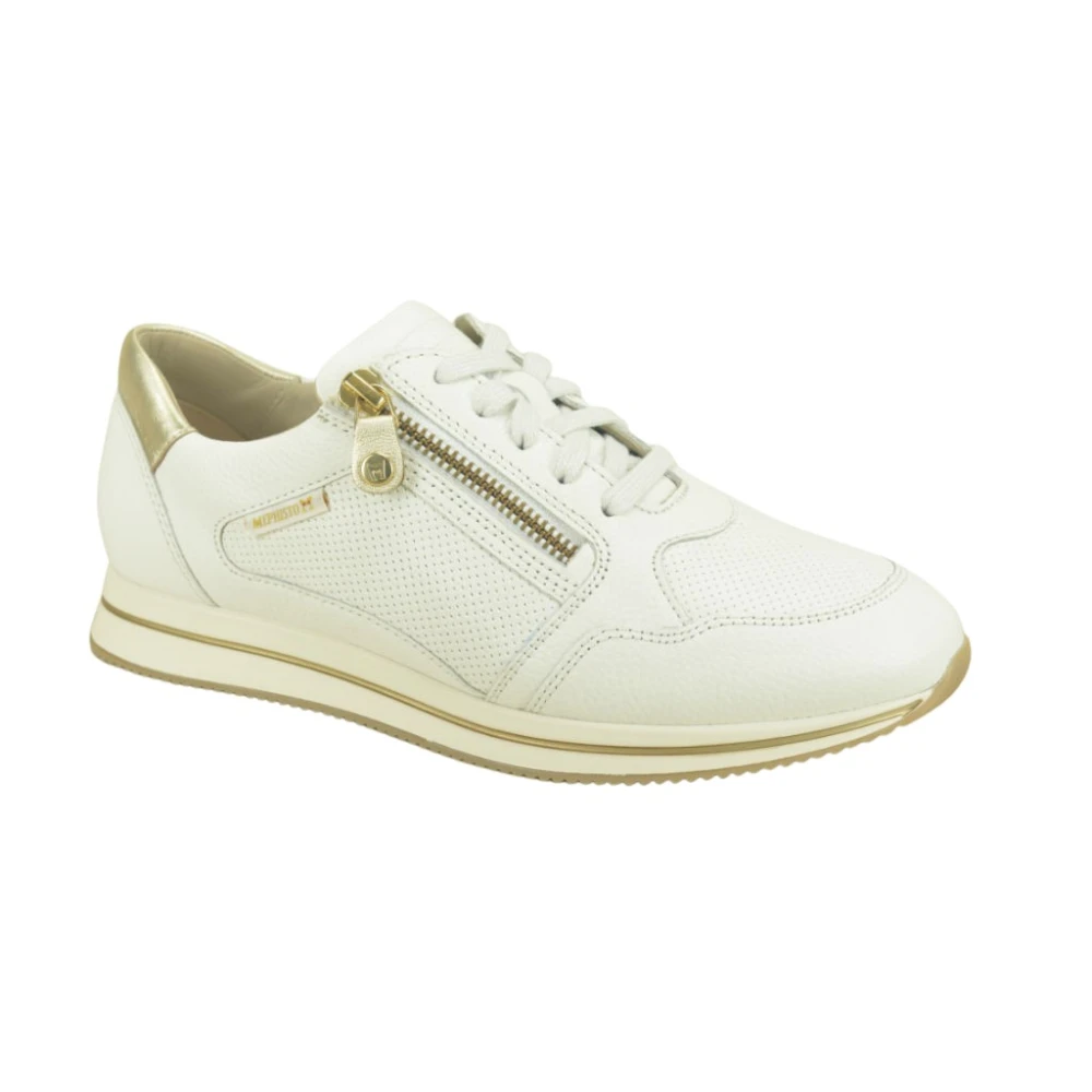 Mephisto Stijlvolle Runner Dunne Z Dames Schoenen Wit