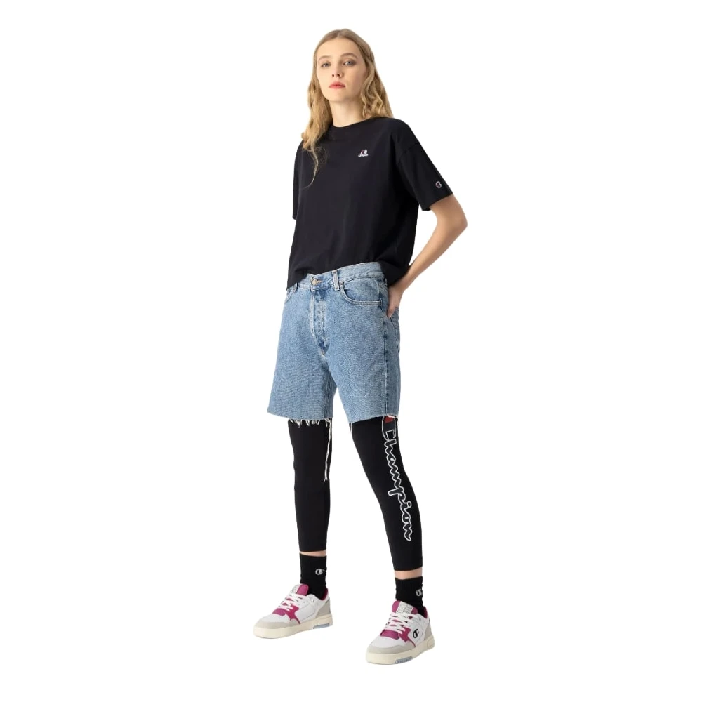 Champion T-Shirts Black Dames