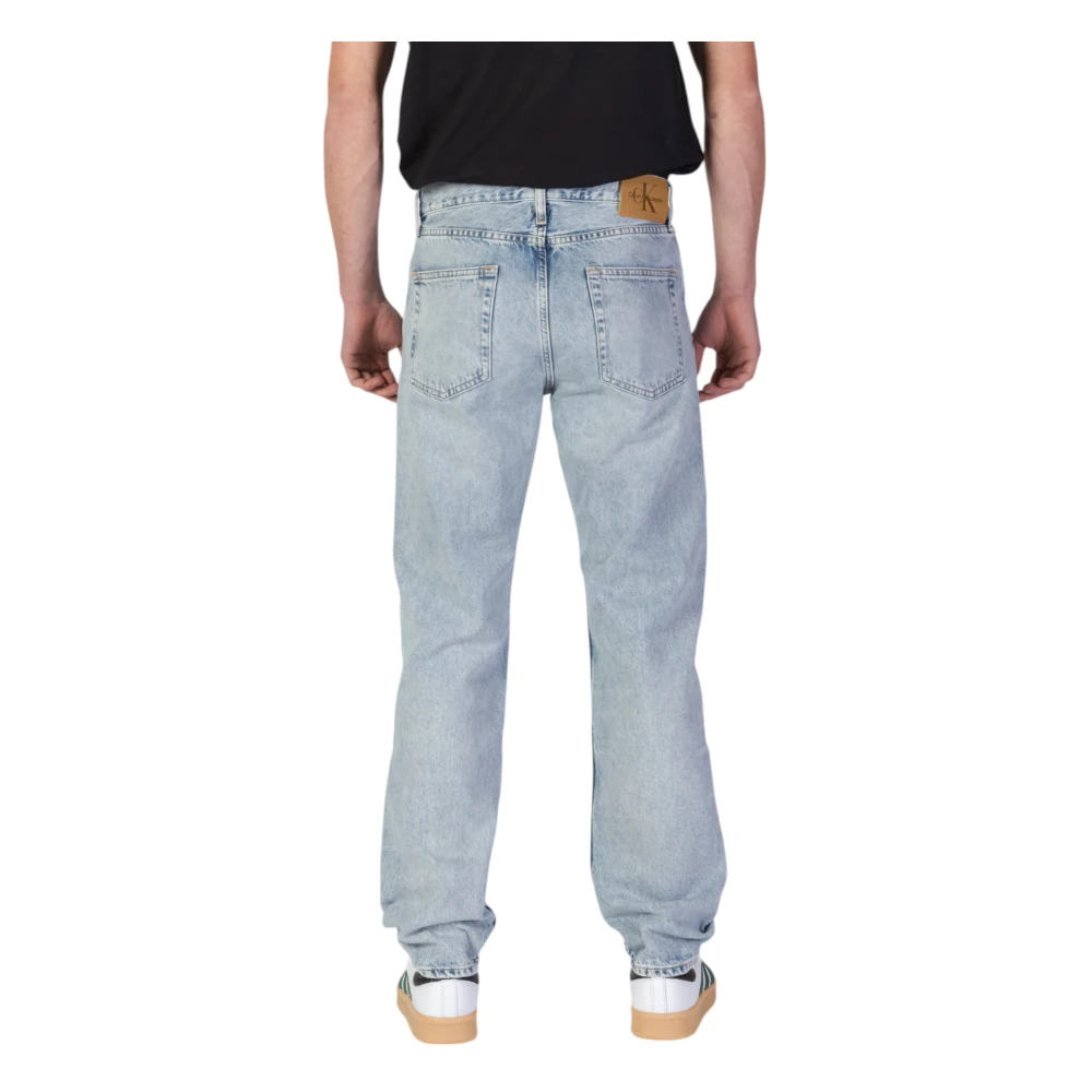 Calvin Klein Jeans Heren Regular Jeans Lente Zomer Collectie Blue Heren