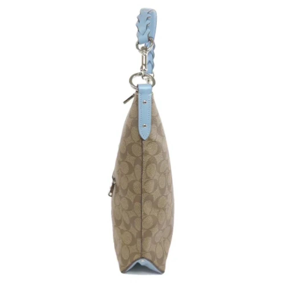 Coach Pre-owned Canvas shoulder-bags Brown Dames