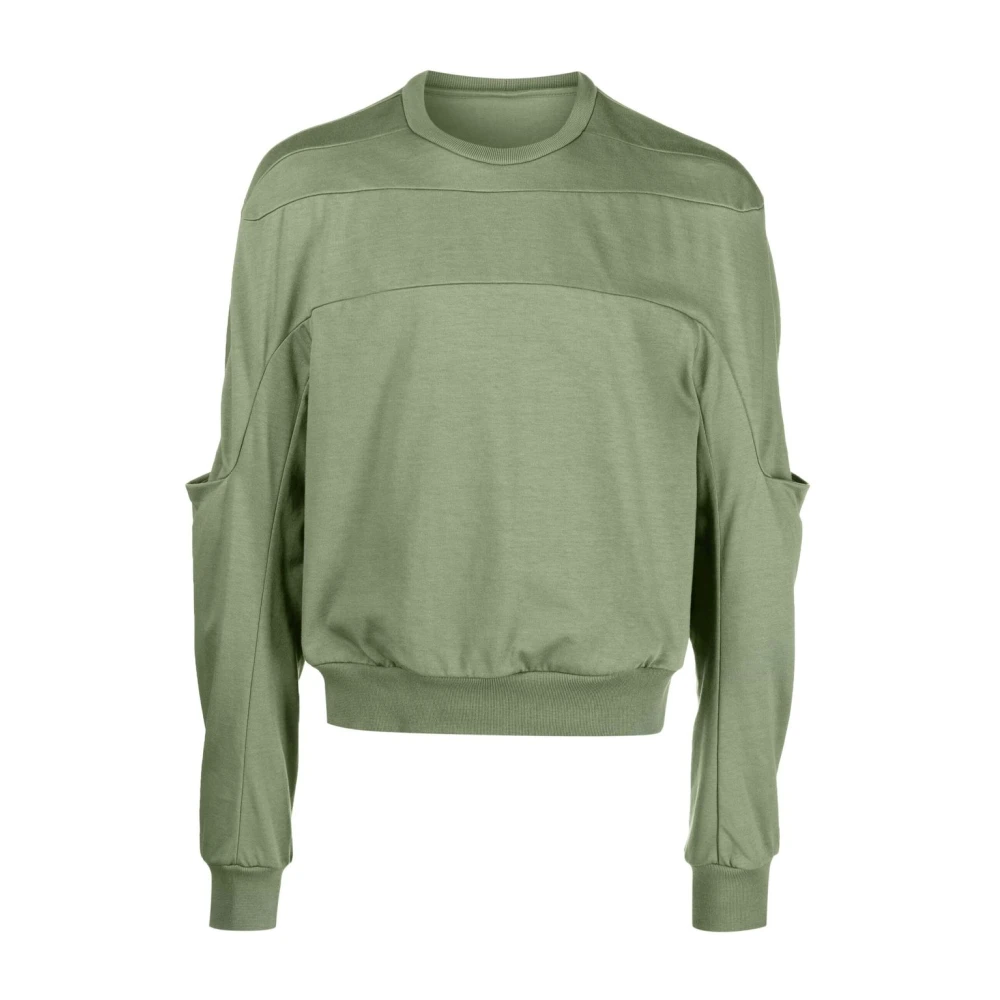 Grønn Crew-Neck Sweater