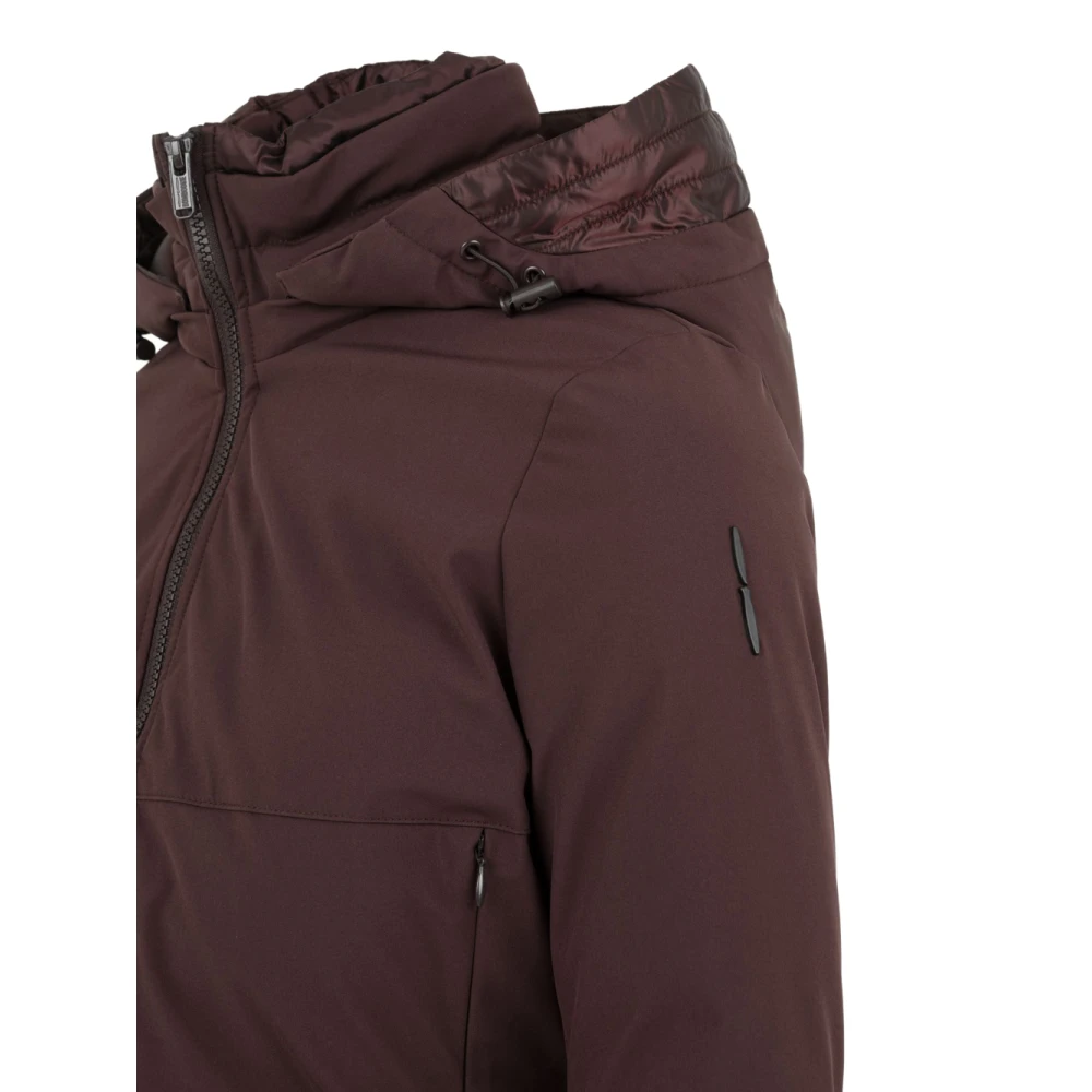 BomBoogie Mahonie Jas voor Vrouwen Brown Dames