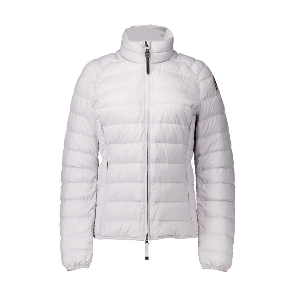 Parajumpers Geena Gewatteerde Lichtgrijze Jassen White Dames