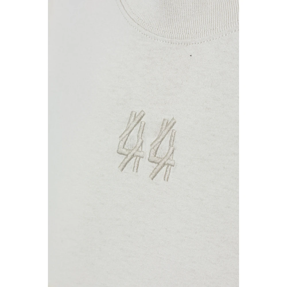 44 Label Group T-shirt met ronde hals Gray Heren