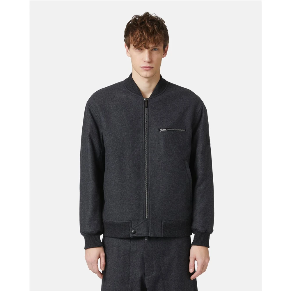 Iceberg Melange flanellen jas Gray Heren
