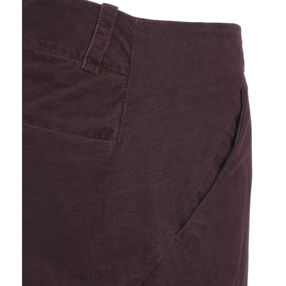 Transit Rode Broek Aw24 Red Heren