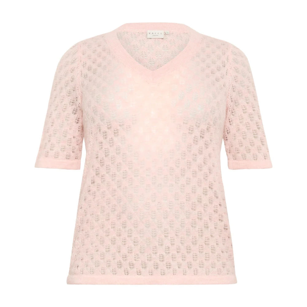 Knitwear > V-neck Knitwear - - Kaffe Curve - Modalova