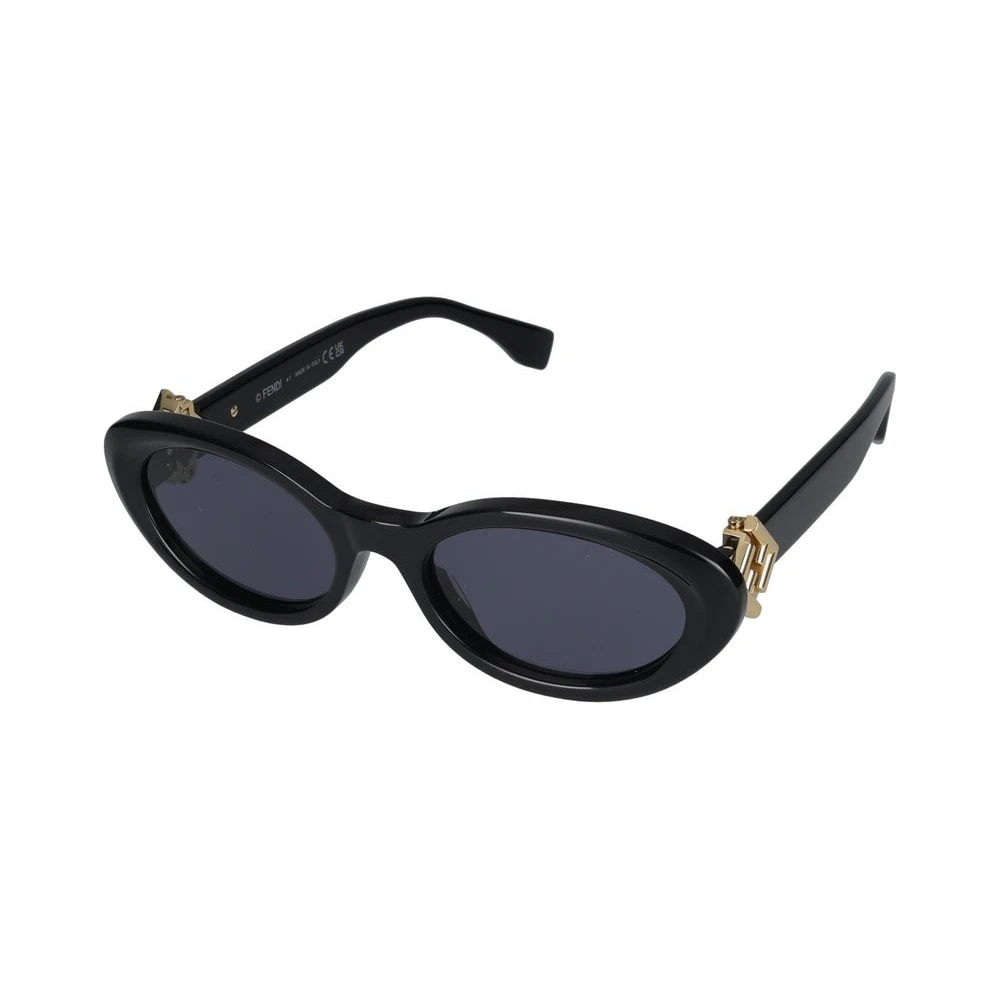 Fendi Women's Black Sunglasses, 53 Mm, Stylish Sunglasses Fe40140u 01A