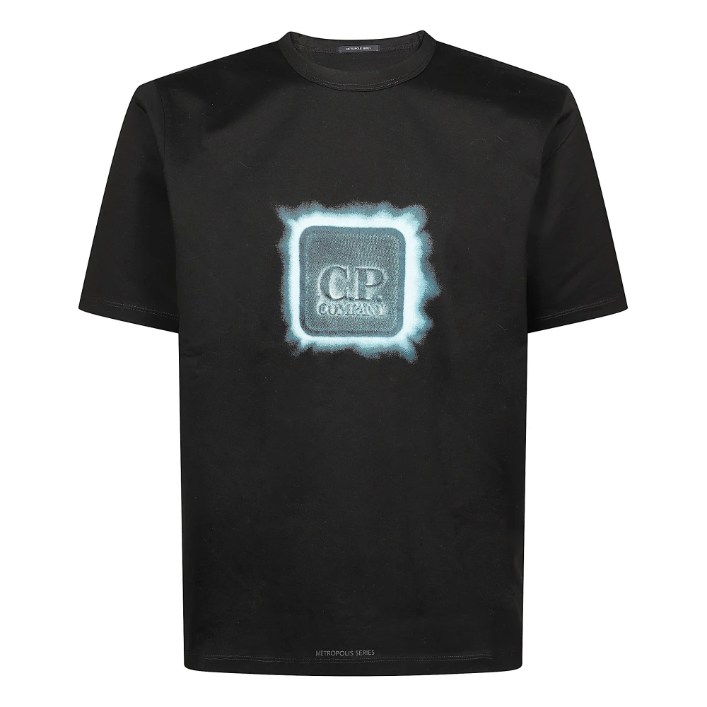 C.p. Company Men's Black T-Shirts And Polos - T-Shirts - S - Tops