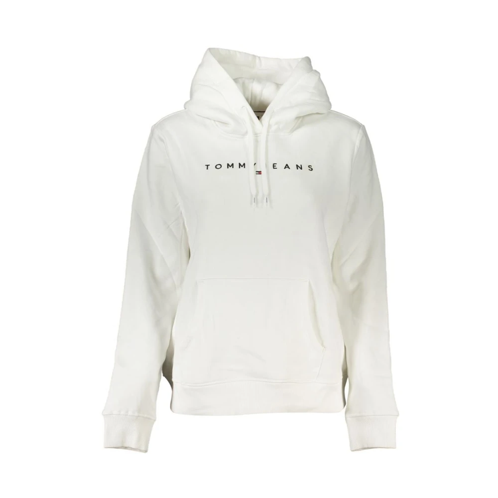 Tommy Hilfiger Wit Katoenen Sweatshirt voor Vrouwen White Dames