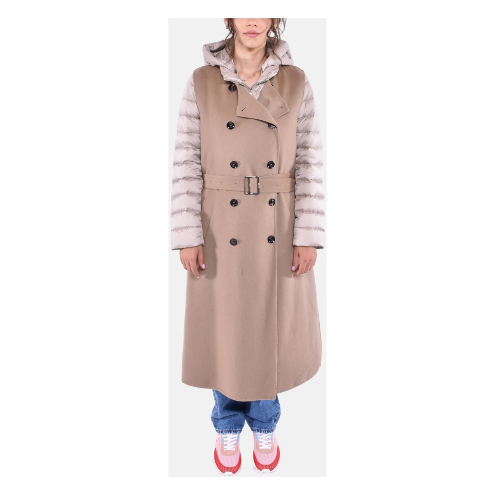 Moorer - Coats > Parkas - Brown - Moorer - Modalova