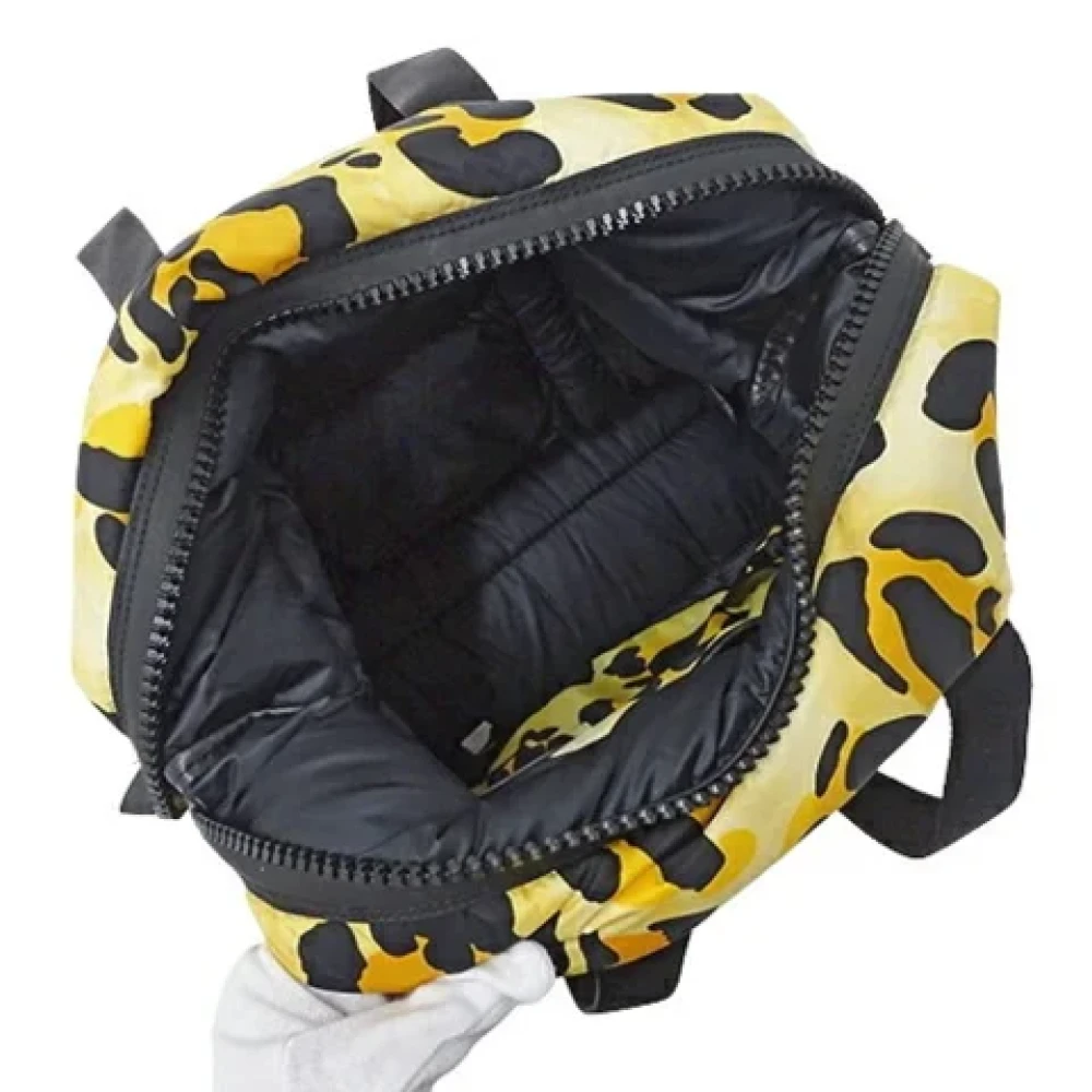 Moncler Pre-owned Fabric totes Yellow Dames