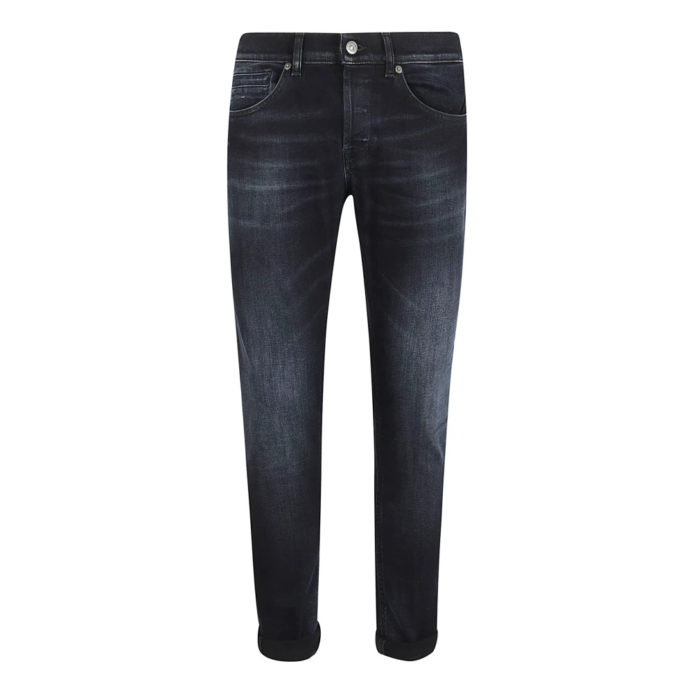 Dondup Blauwe Broek voor Mannen Aw24 Blue Heren