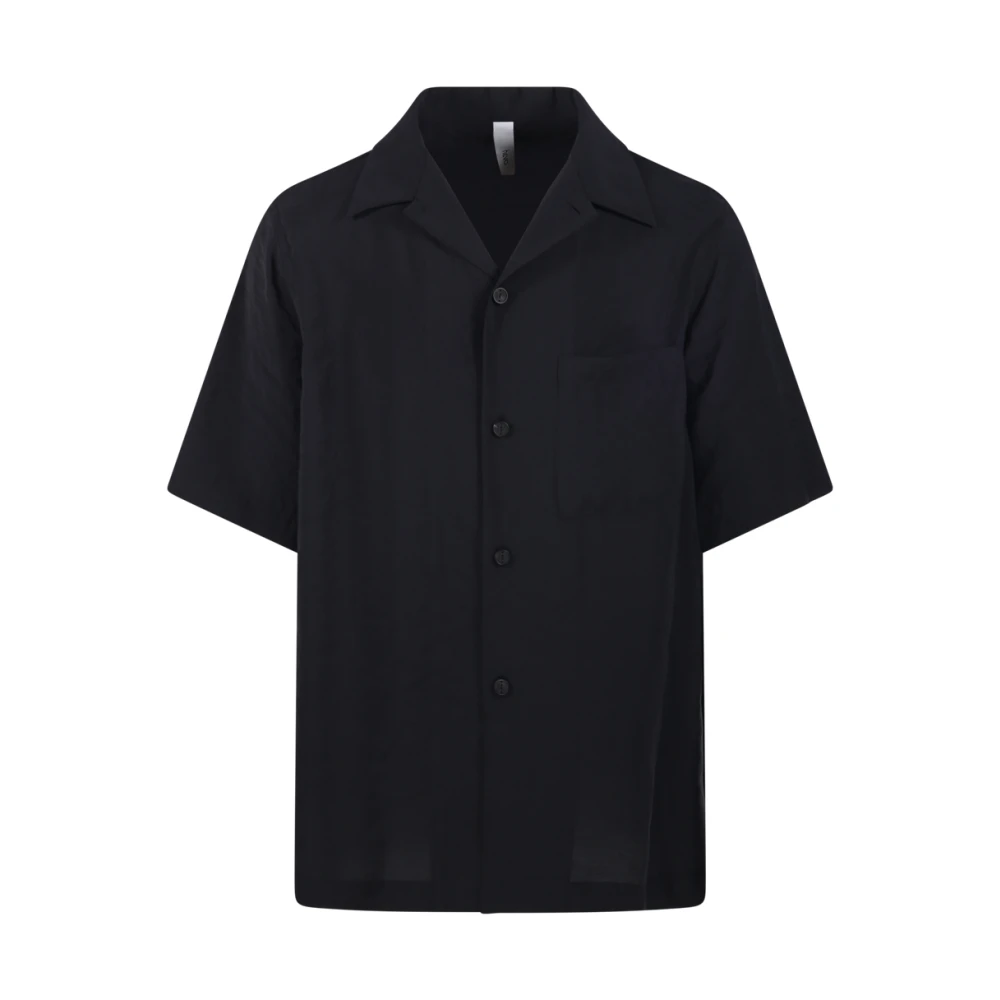 Hevo Black Novolic Shirt - Male - Short Sleeve Shirts - L - Shirts