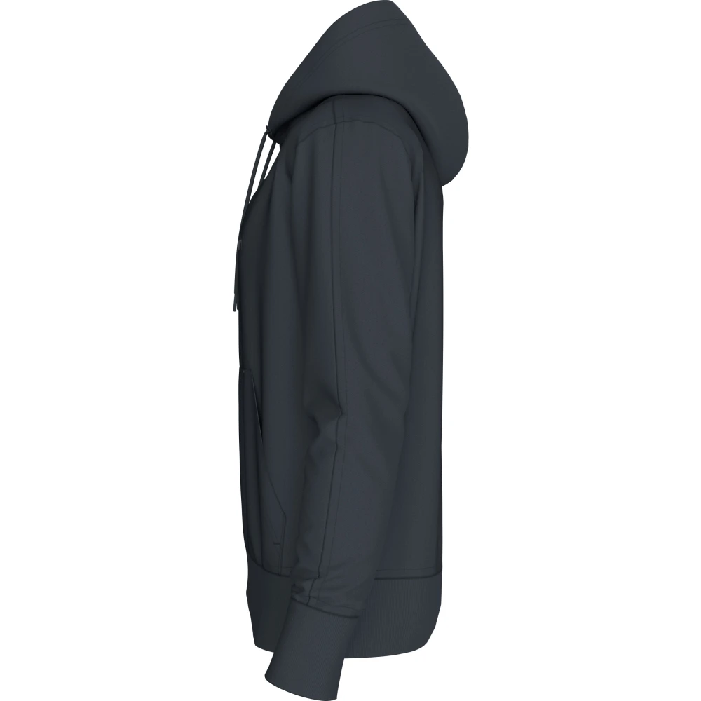 Calvin Klein Blauwe Hoodie Elastisch Gebreid Blue Heren