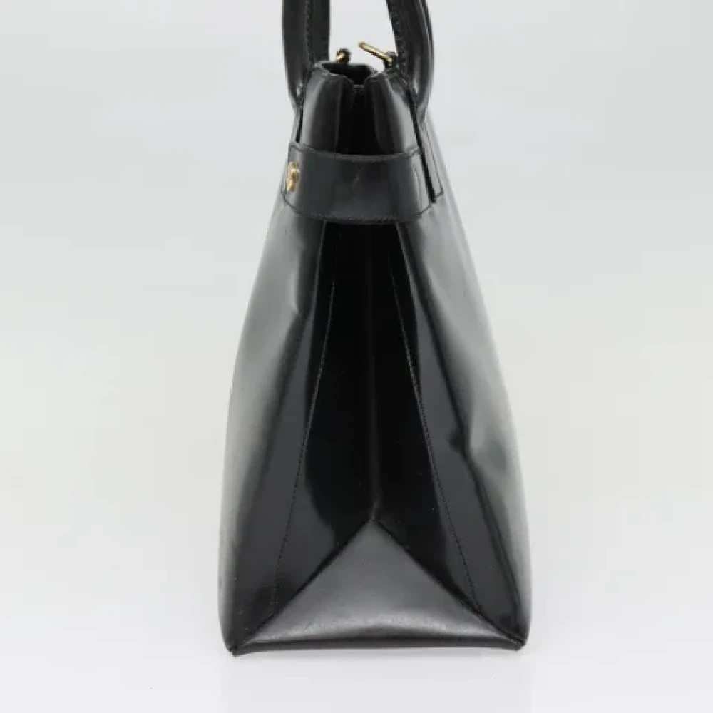 Gucci Vintage Pre-owned Leather handbags Black Dames