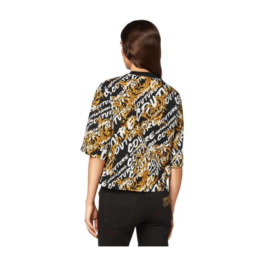 Versace Jeans Couture Korte Mouw T-shirt Multicolor Dames