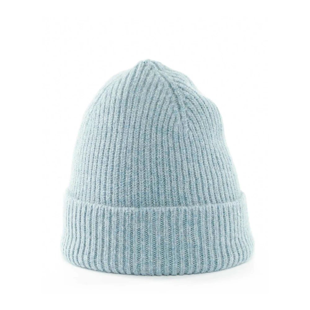 Le bonnet Pluizige Gebreide Muts Green Heren