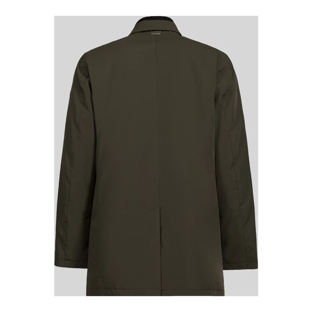 People of Shibuya Technische trenchcoat met Primaloft-isolatie Green Heren