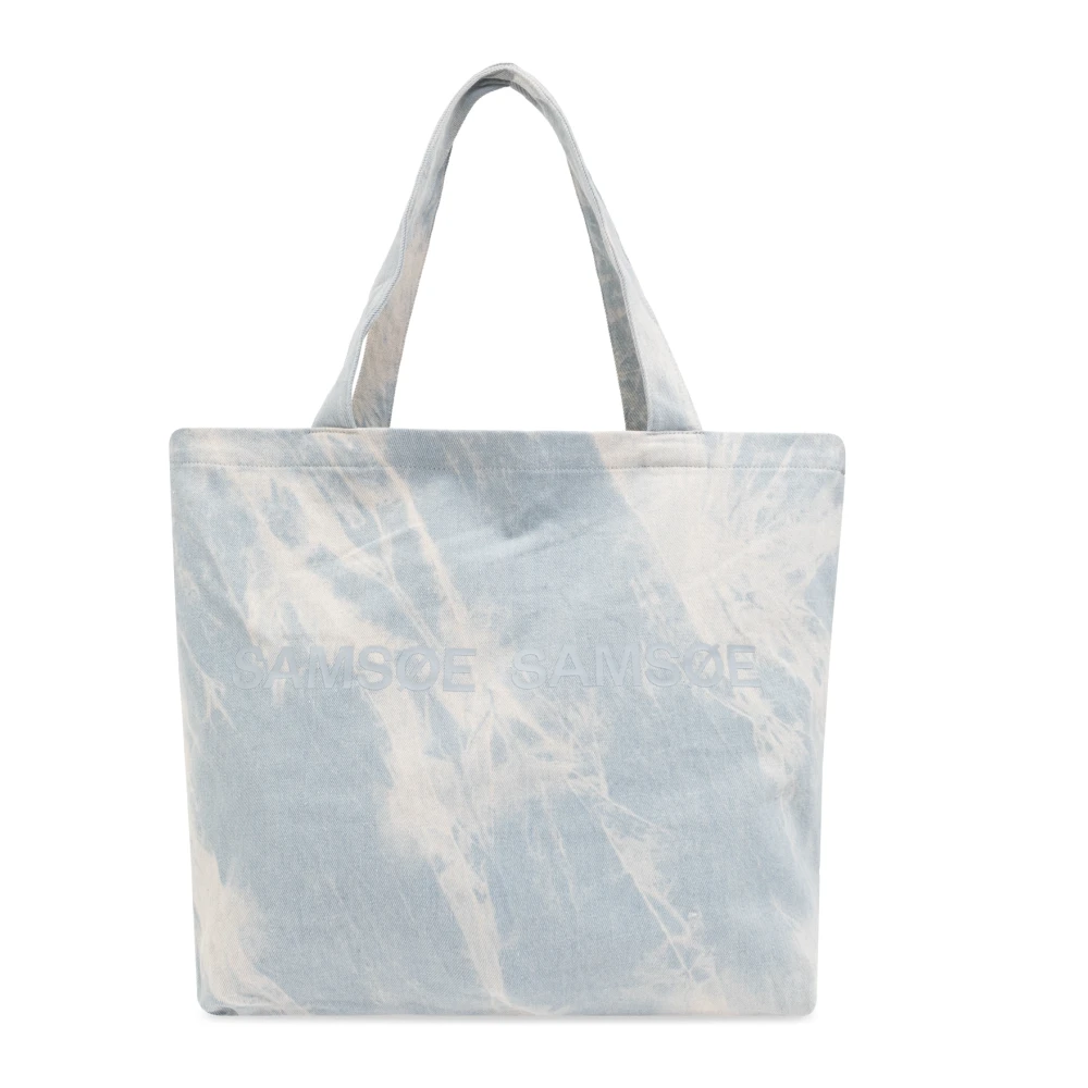 Samsøe Safrinka Shopper Bag Blue Dames