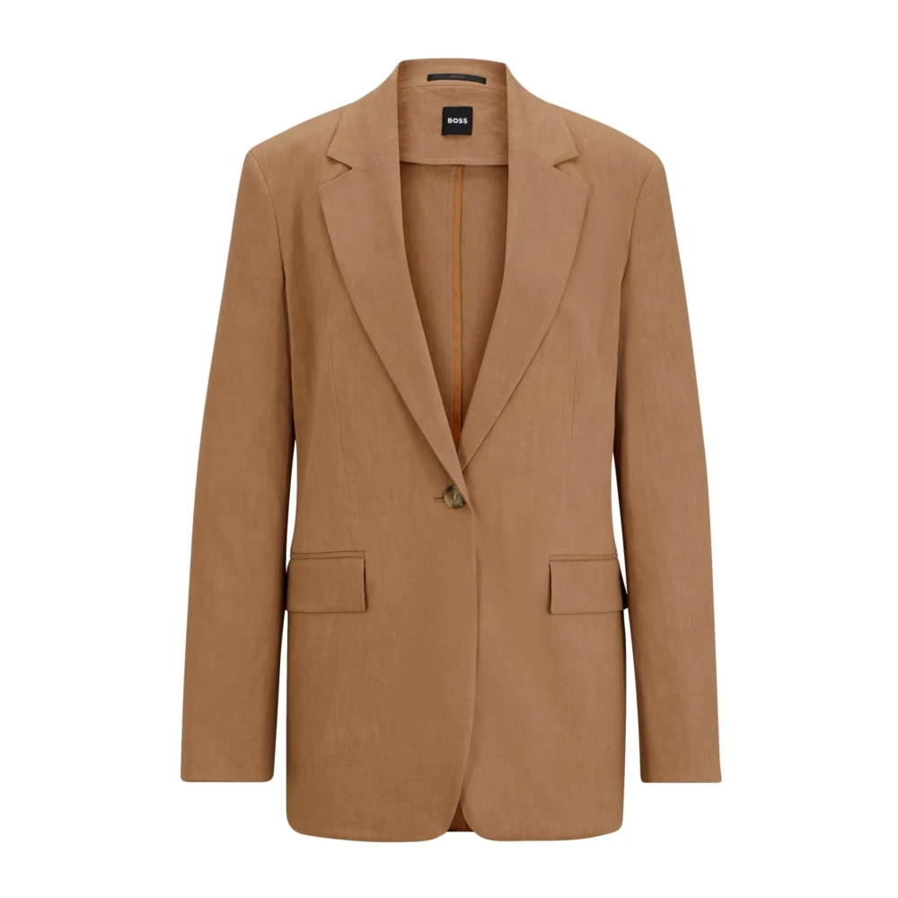 Hugo - Jackets > Blazers - Beige - Hugo - Modalova