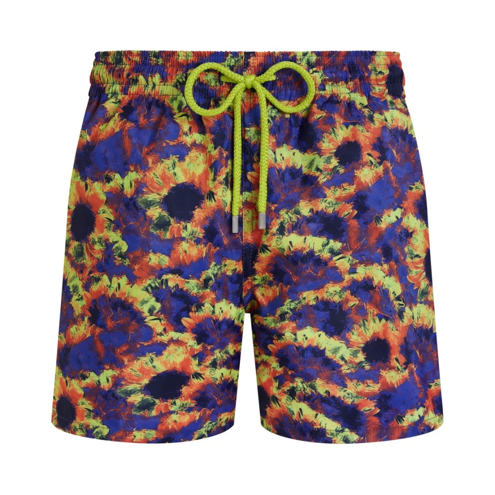 Vilebrequin Uomo Multicolor - Sunflowers Swim Shorts - Swimwear - E - M