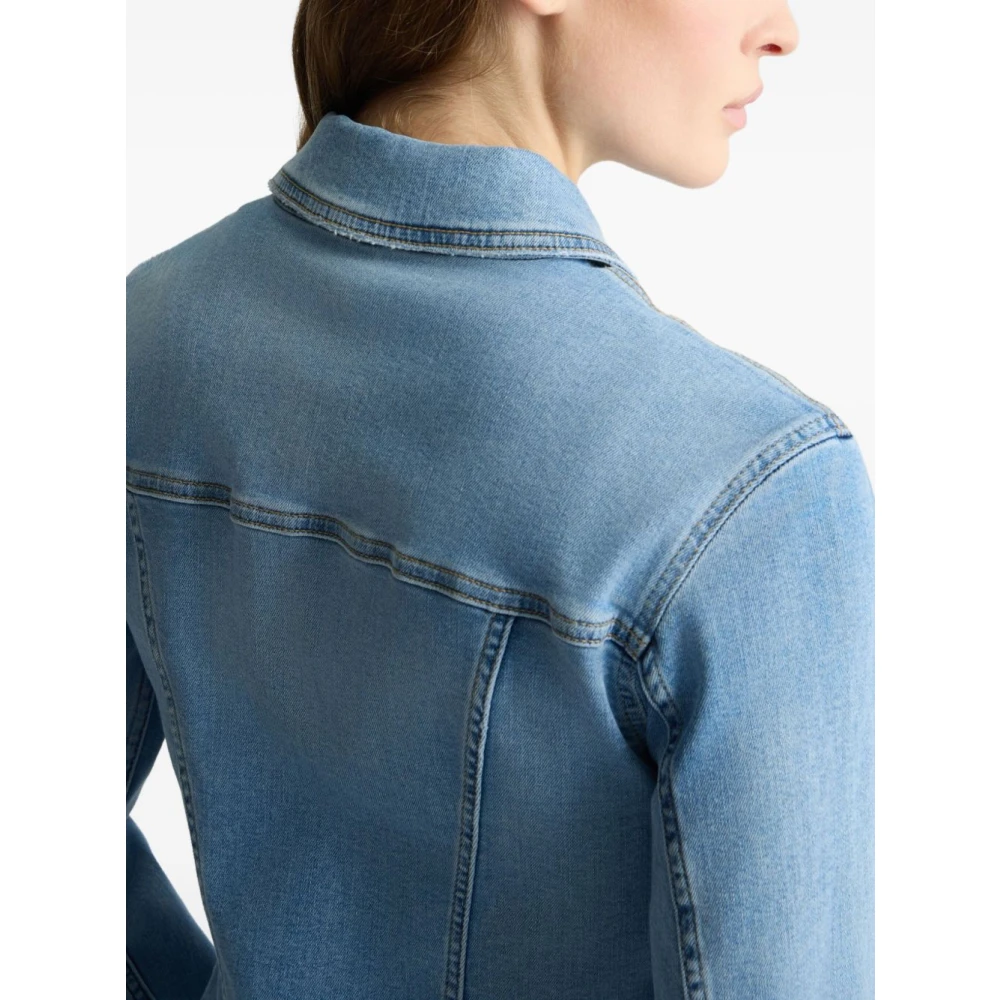 Liu Jo Blauwe Denim Jassen Blue Dames