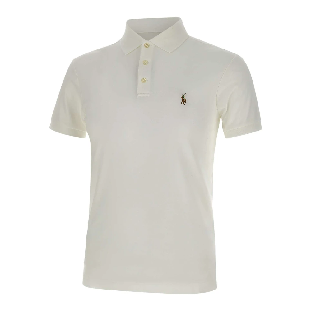 Polo Ralph Lauren Men's White Core Replen Polo Shirt
