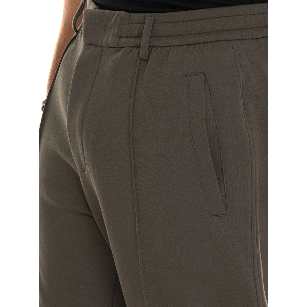 Emporio Armani Slim Fit Casual Broek Green Heren