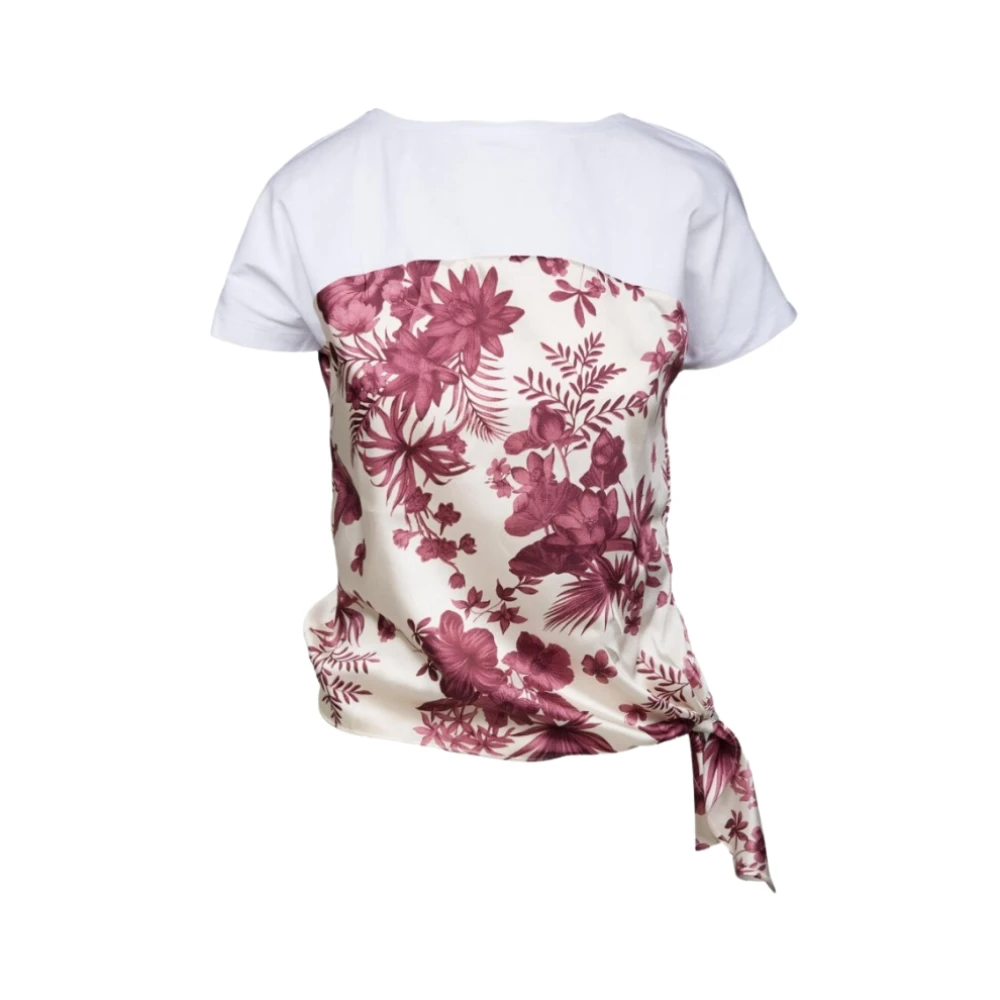Marella Women's Red T-Shirts, Xs, Short Sleeve T-Shirt Susanna
