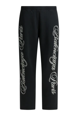 Cursive Baggy Pants