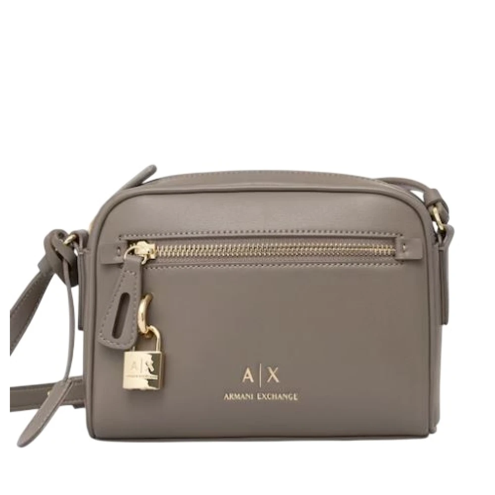 Armani Exchange Mujer Beige Bolso Bandolera Jane