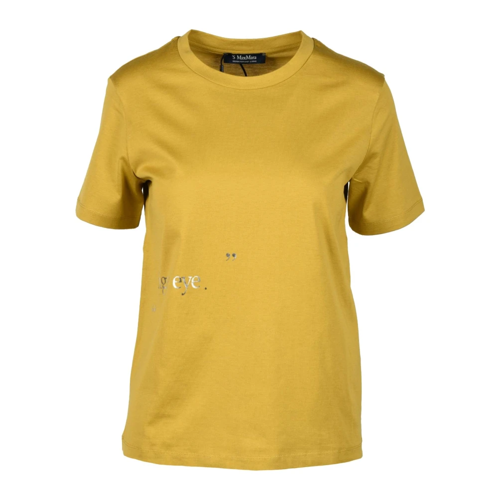 Max Mara Elegant Orlanda Jurk Yellow Dames